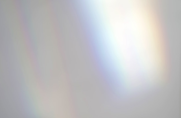 Rayons arc-en-ciel abstraits de l'effet de superposition d'ombre légère de la lumière du soleil