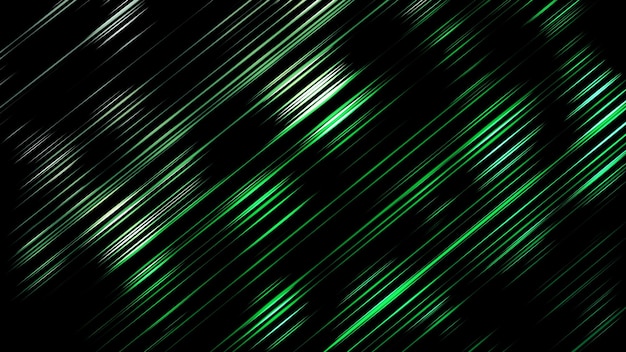 rayons lumineux verts rayons d'explosion cosmique