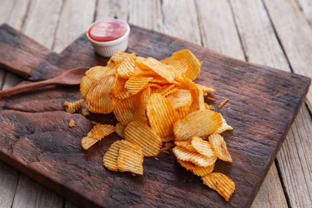 Recette de chips au paprika fumé maison