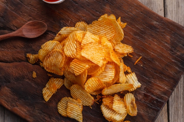 Recette de chips au paprika fumé maison