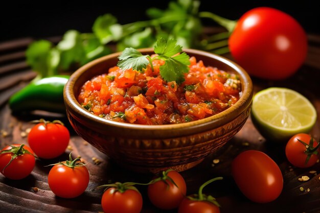 Recette de dîner de salsa