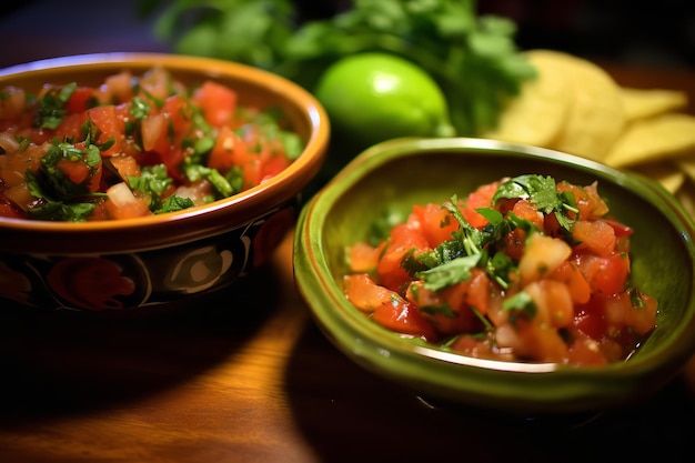 Recette de dîner de salsa