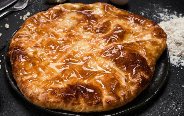 Recette de khachapuri imeretienne nourrissante grasse