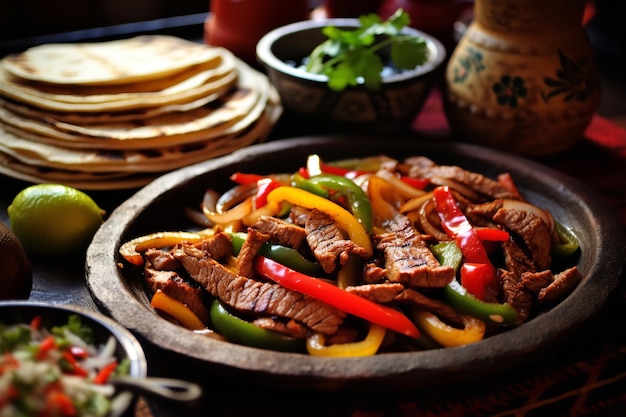 Recette mexicaine de fajitas