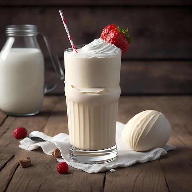 Recette de milkshake à la vanille fraîche