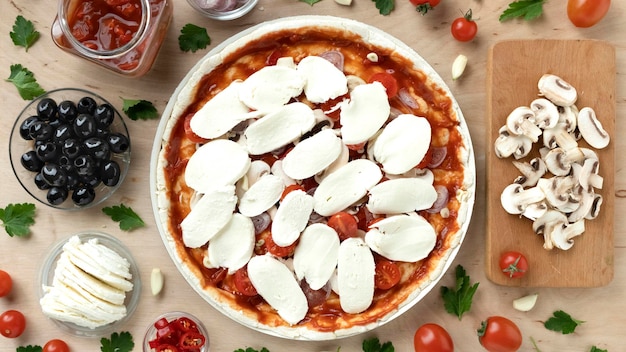 Recette pour faire de délicieuses pizzas italiennes