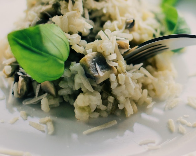 recette Risotto aux champignons