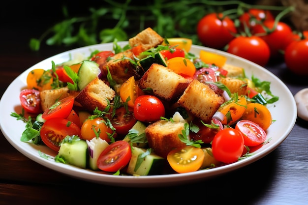 Recette de salade Panzanella