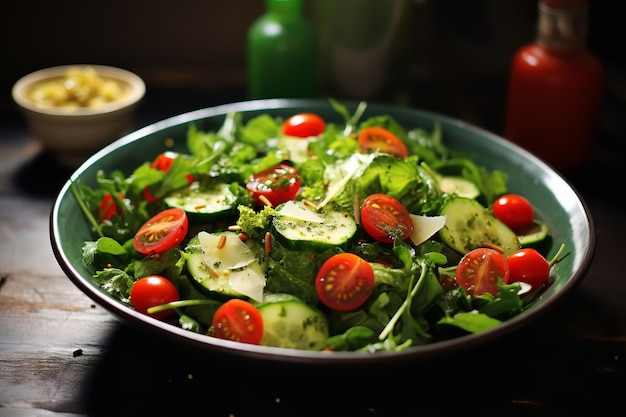 Recette simple de salade verte