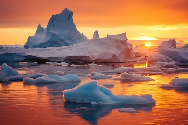 Réchauffement climatique et fonte des glaciers