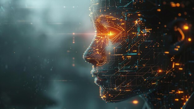 Recherche sur l'intelligence artificielle et la conception de l'apprentissage automatique dans le rendu 3D