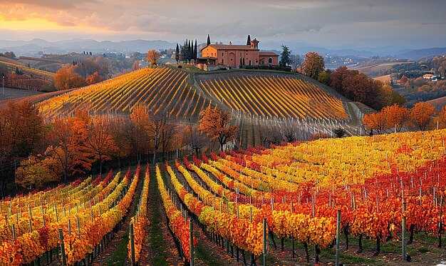 La récolte des vignes