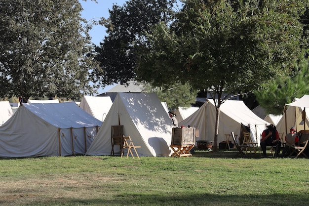 Reconstruction de la guerre civile à Fresno en Californie