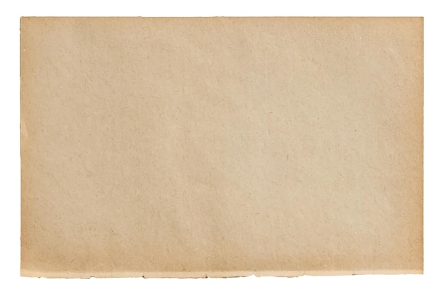 Rectangle Png papier à notes brun à fond transparent