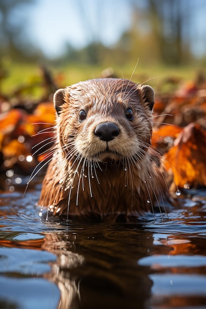 Un recueil de notes d'une loutre