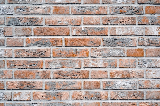 Red brick wall background