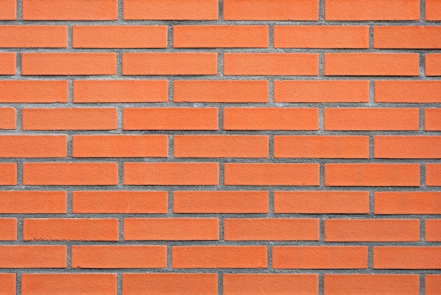 Red brick wall background