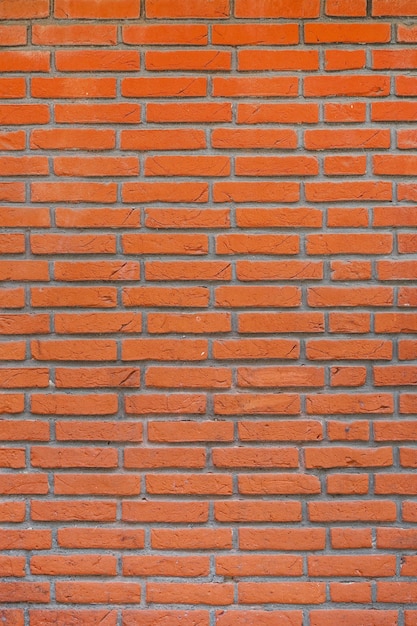 Red brick wall background