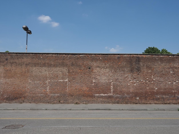 Red brick wall background