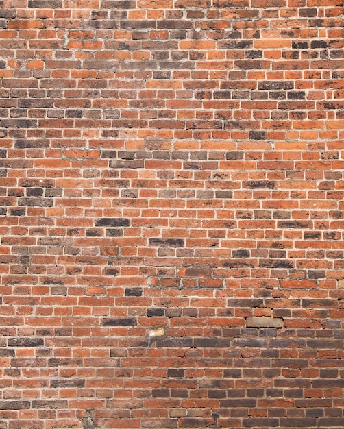 Red brick wall background