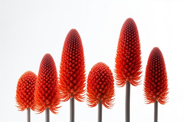 Red Hot Minimalism Une étude captivante de Kniphofia