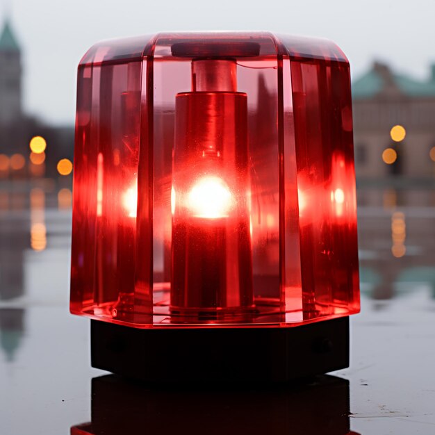 red_square_revolving_light