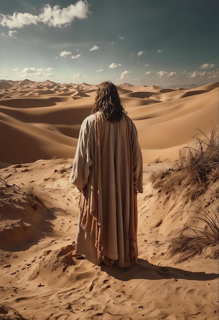 La rédemption divine dévoile le regard fascinant de Jésus capturé dans la sérénité intemporelle