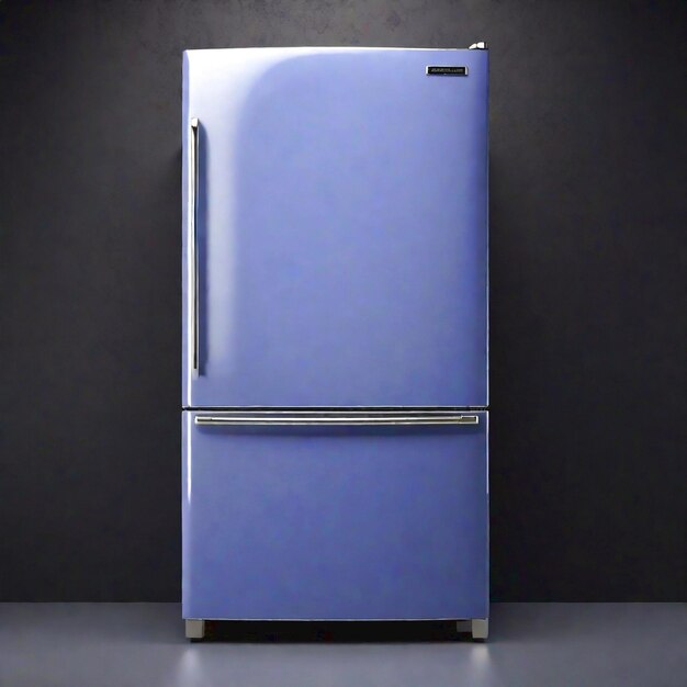 Photo réfrigérateur intelligent généré par ai