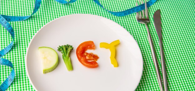 Régime alimentaire hebdomadaire. Le concept de bonne nutrition. Mise au point sélective.