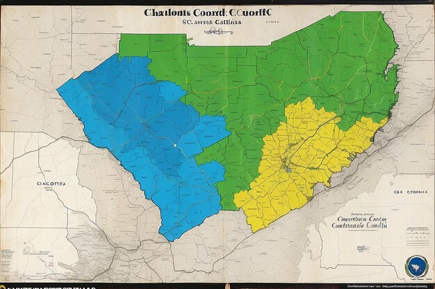 La région statistique combinée (CSA) de Charlotte-Concord (NCSC) avec la Caroline du Nord