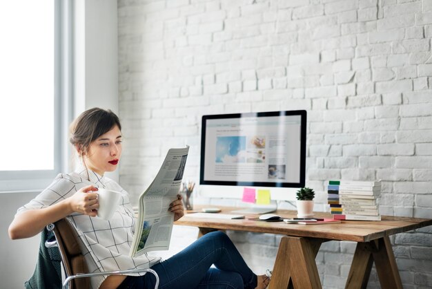 Relaxation au travail décontractée au travail