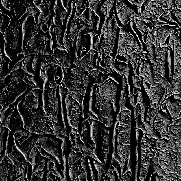 Photo relief décoratif grunge abstrait fond de texture murale en stuc noir