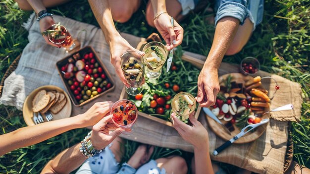 Rencontre communautaire variée