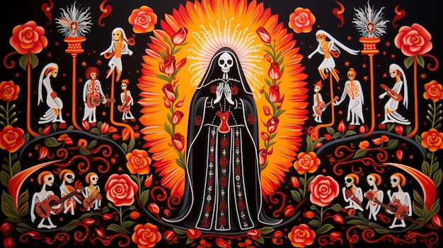 La rencontre époustouflante de Nuestra Senora de la Santa Muerte