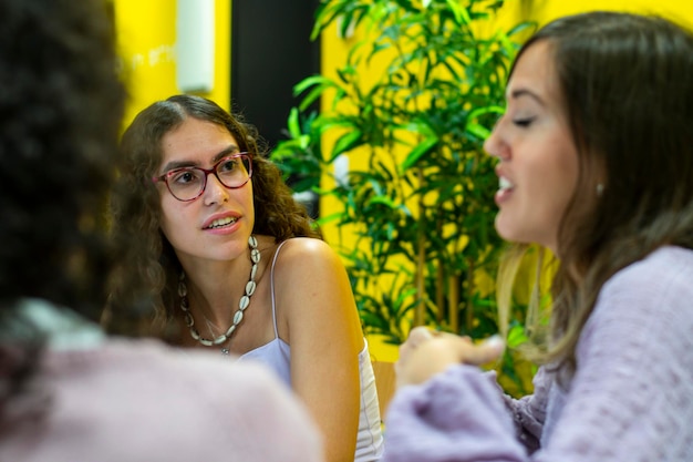 Rencontre de jeunes femmes entrepreneures