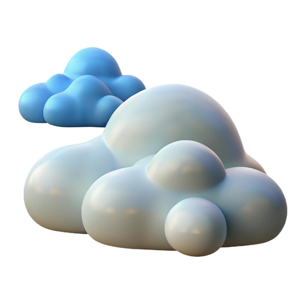 Rendering 3D de nuages moelleux
