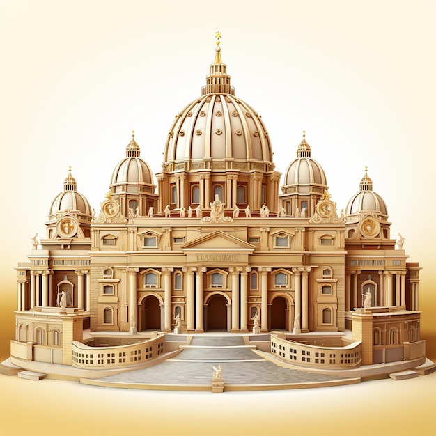 Rendez-vous en 3D de la ville du Vatican