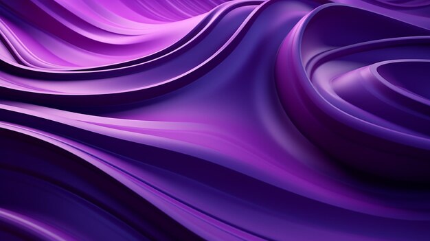 Rendu 3d abstrait fond violet