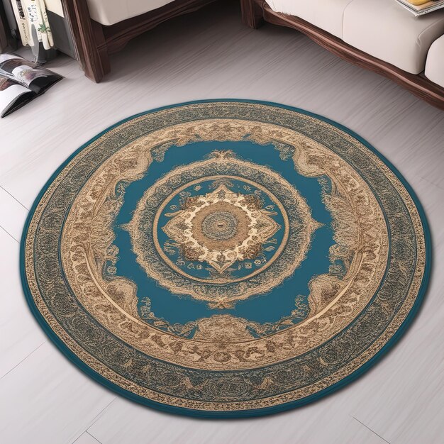 Rendu 3D d'un beau tapis d'OrientRendu 3D d'un beau tapis d'OrientRendu 3D o