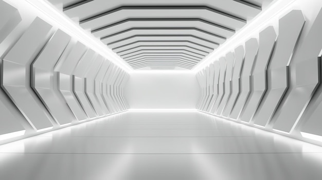 Rendu 3D d'un couloir