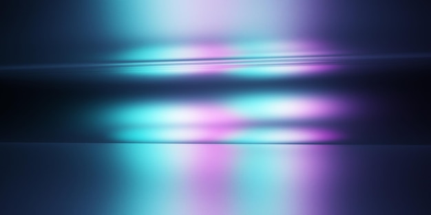 Photo rendu 3d de fond géométrique abstrait violet et bleu scène pour la technologie publicitaire