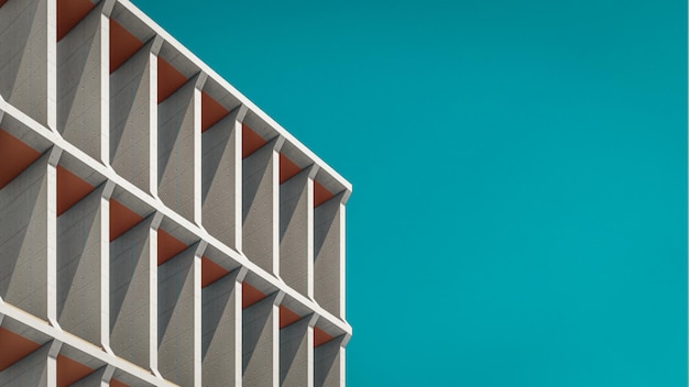 Rendu 3D de l'illustration de la maison moderne