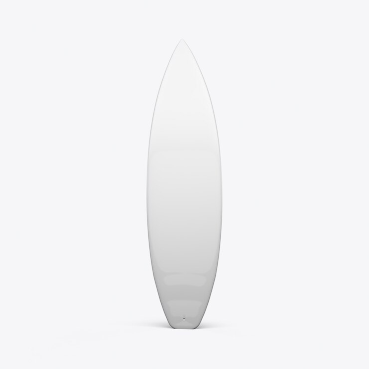 Photo rendu 3d d'une planche de surf