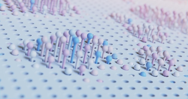 Rendu 3D satisfaisant en animation de mouvement Animation de boucle d'animation abstraiteAnimation transparente moderne et lumineuse Arrière-plan de conception de matériaux à la mode Animation 3d en boucle parfaite Espace de copie d'ondes colorées