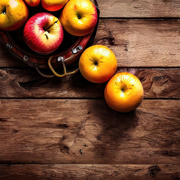 Rendu 3D de la table de placement de fruits