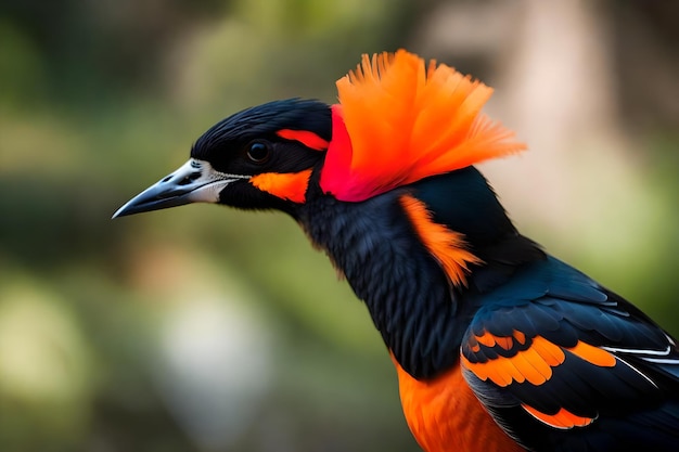 Photo le rendu aléatoire des oiseaux génère les meilleures couleurs