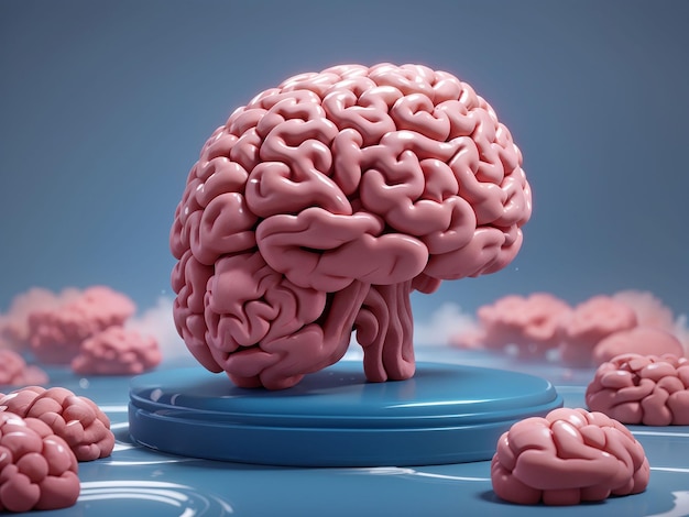 Rendu du cerveau humain en 3D