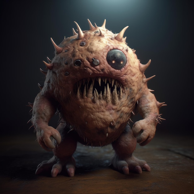 Rendu de monstre 3d