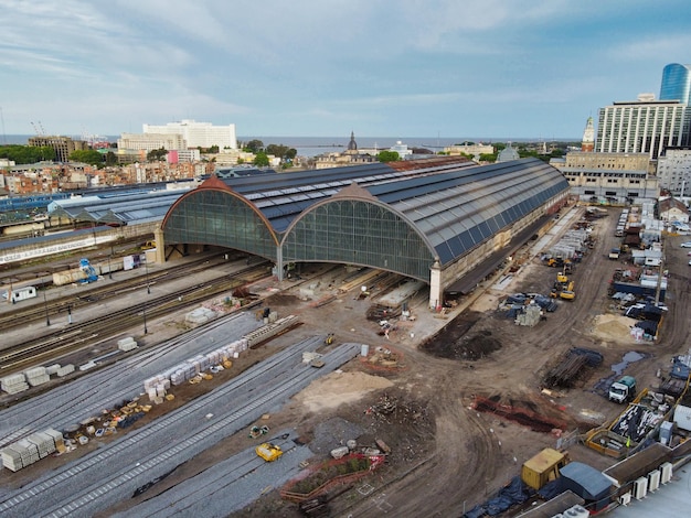 Rénovation des voies de la gare du Retiro