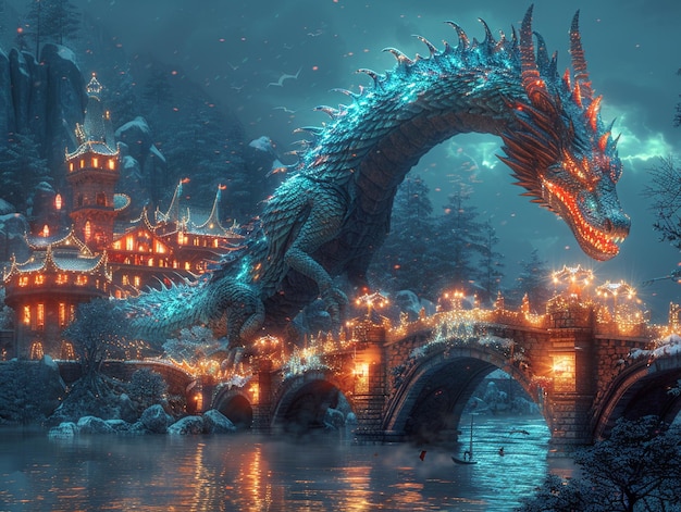 Le repaire des dragons caché sous une ville magique